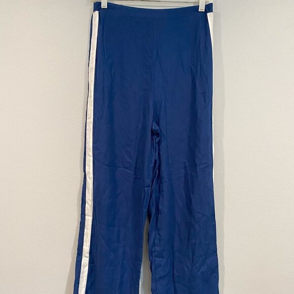 Mia Chica Blue with White Strip Loose Fit Jogger Pants - Size XL - Picture 1 of 5